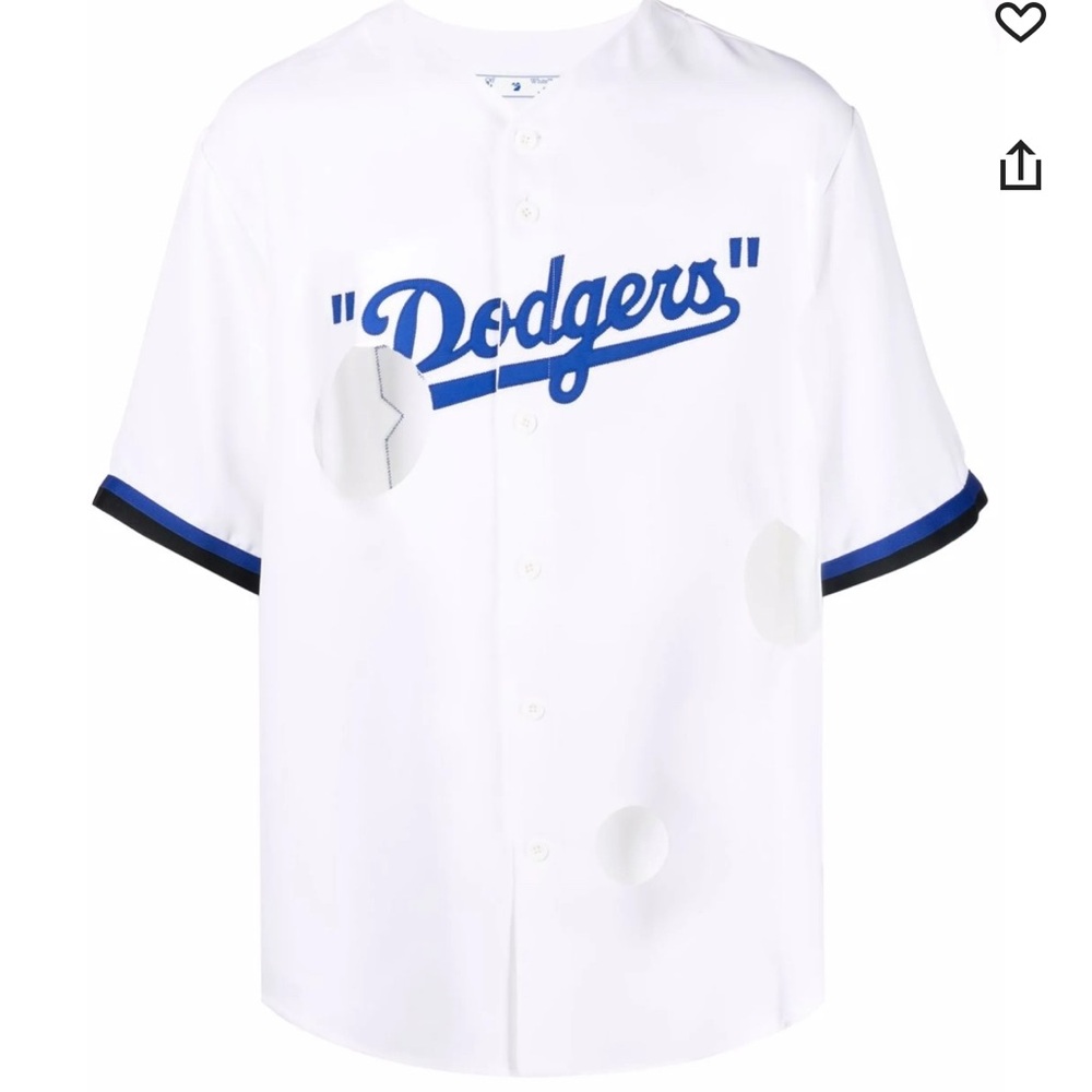 Off white LA DODGERS JERSEY
